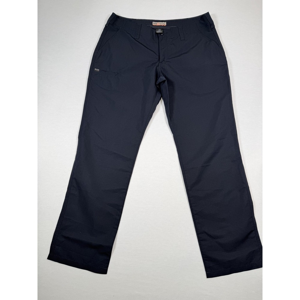 5.11 Tactical‎ Pants Womens 16 Navy Blue Lightweight Chino Straight Leg Casual